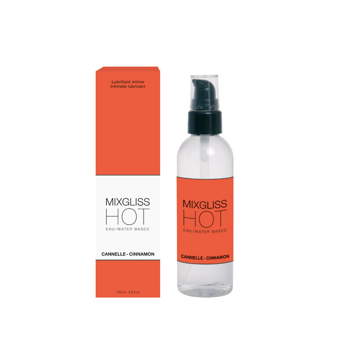 Lubrifiant - MixGliss Hot Cannelle 50 - Mutine sex shop : sextoy, lingerie et vibromasseur