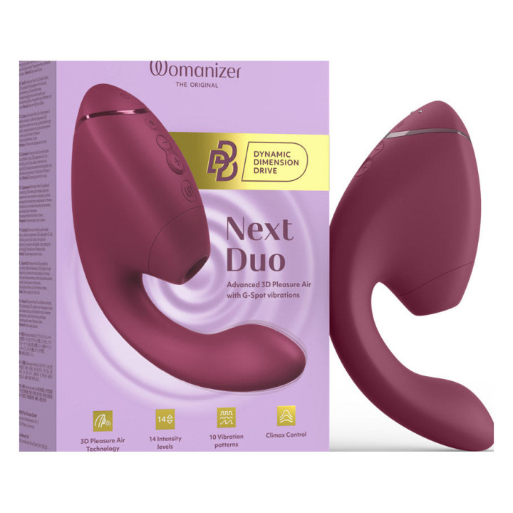 Double stimulateur Next Duo 2 Womanizer | Mutine