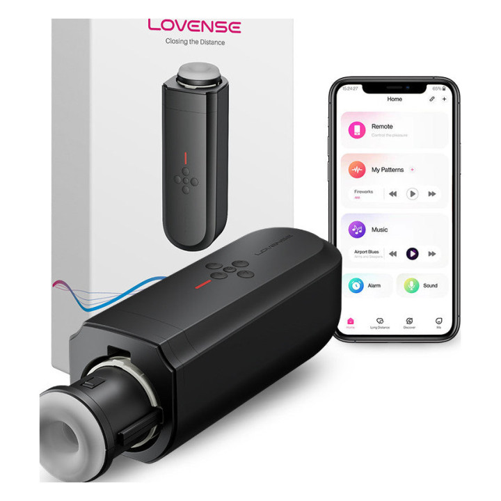 Masturbateur connecté Solace Lovense | Mutine