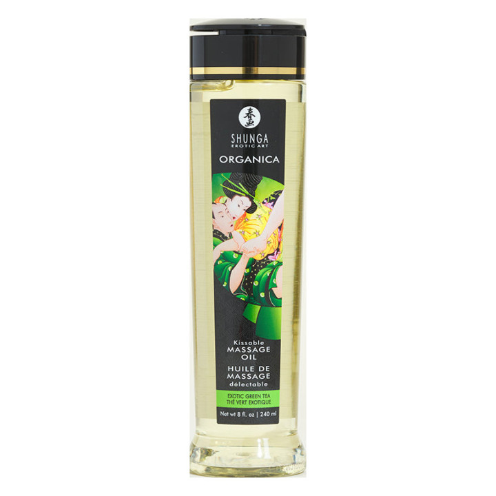 Huile de massage bio Organica Shunga | Mutine