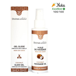 Huile de massage barbe à papa Bio | Mutine