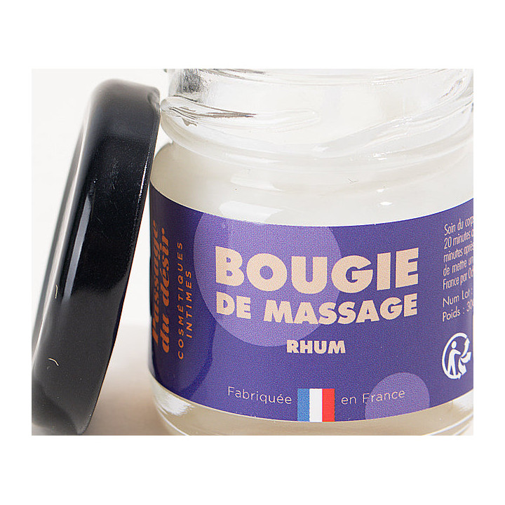 Mini bougie de massage sans paraben | Mutine