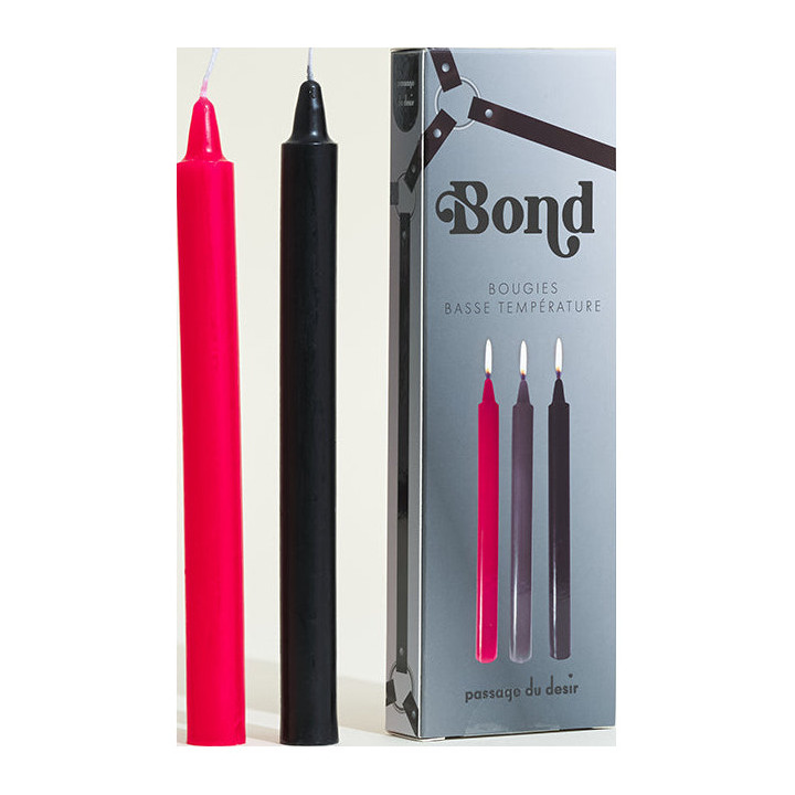 Lot de 3 bougies basse température | Mutine