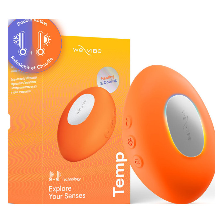Galet vibrant chaud froid Temp | Mutine